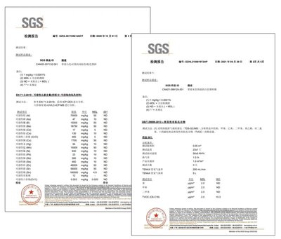 pp的sgs檢測報告