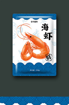 國外手繪食品包裝