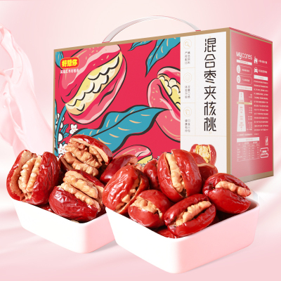 大棗夾核桃 包裝